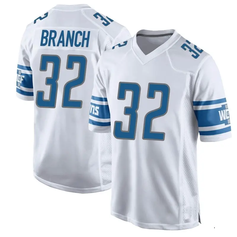 Trevor Nowaske Detroit Lions Nike Team Game Jersey - Blue