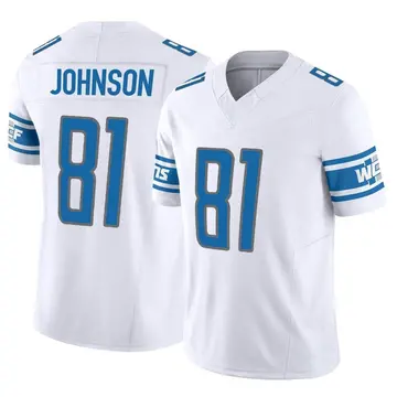 Men's Nike Godwin Igwebuike Blue Detroit Lions Game Jersey