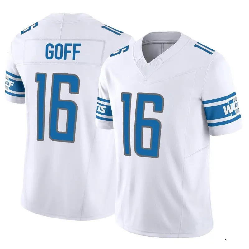 Men's Nike Blue Detroit Lions Vapor F.U.S.E. Elite Custom Jersey